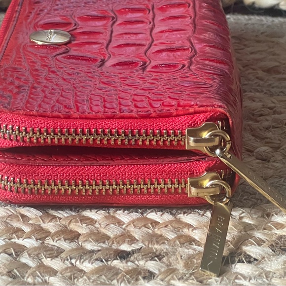 Brahmin “DOUBLE” Zip Around Wallet/Clutch - Picture 13 of 16